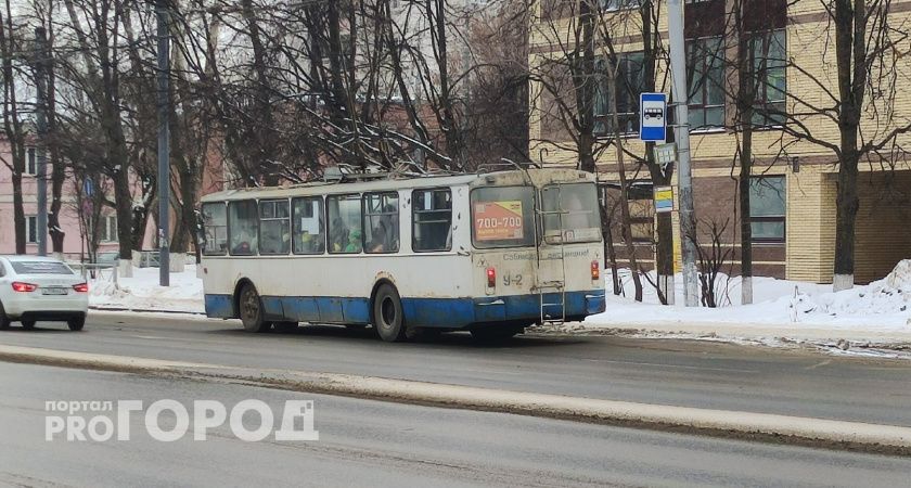 ДТП изменило маршрут троллейбуса в Йошкар-Оле 