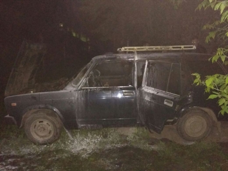 В Йошкар-Оле неизвестные подожгли автомобиль
