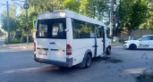 В Йошкар-Оле микроавтобус попал в ДТП, пострадали два пассажира