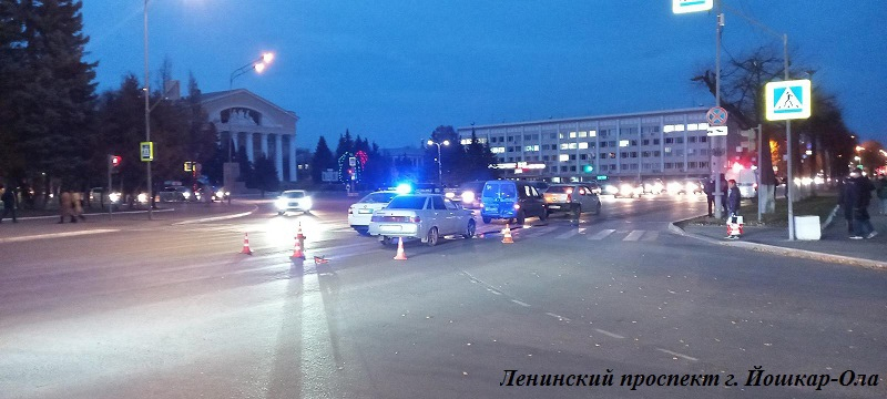 В массовом ДТП на Ленинском проспекте в Йошкар-Оле пострадал пятилетний ребенок