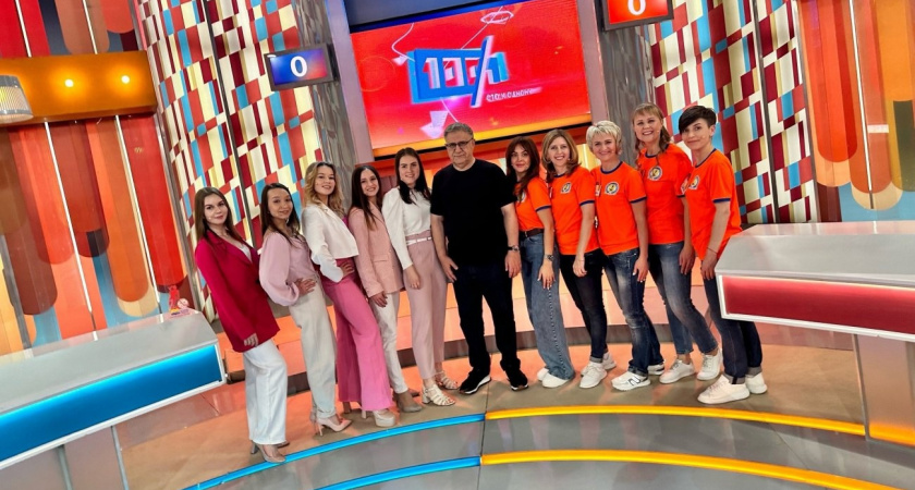 Девушки из Йошкар-Олы приняли участие в игре "Сто к одному" на "России 1"