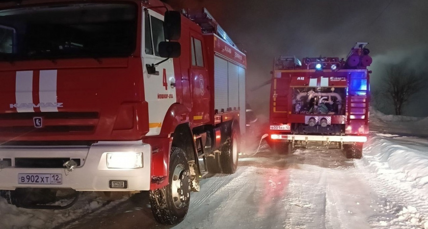 Житель Звениговского района пытался разбудить хозяина горевшего дома криками, но безуспешно