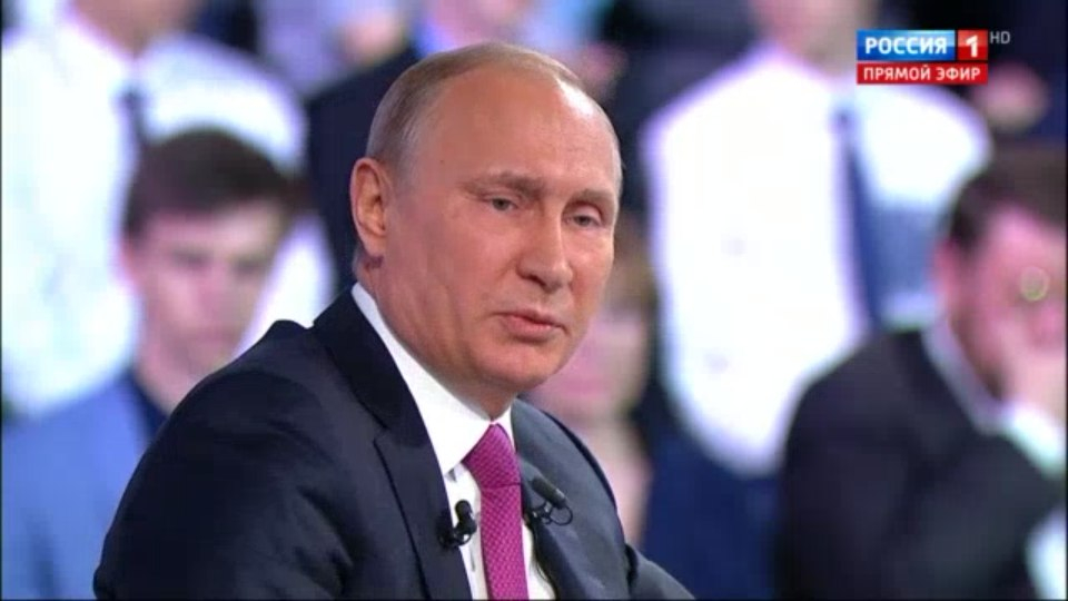Прямая линия с Владимиром Путиным: необычные вопросы