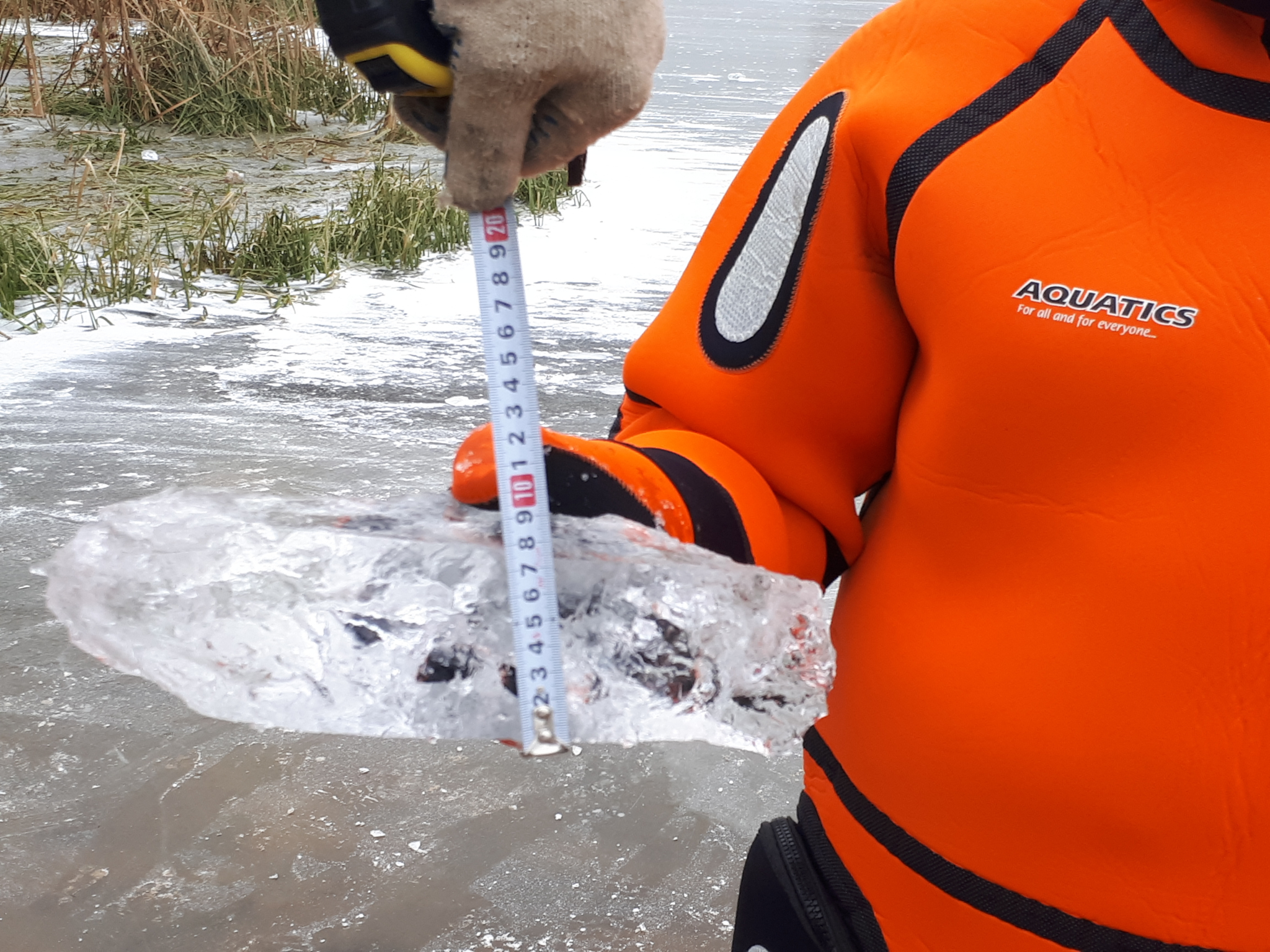 Спасатели Марий Эл испытали лёд на прочность