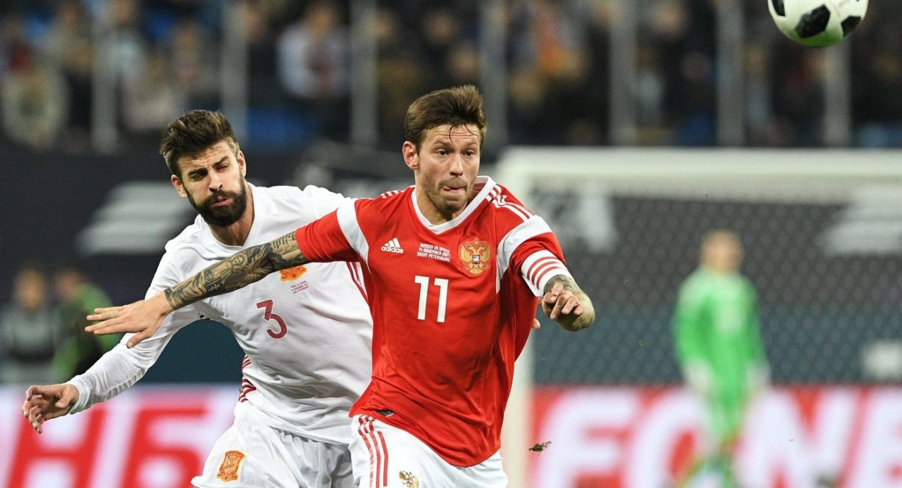 Россия выбила из Кубка Мира Испанию и вышла на Хорватию в четвертьфинале Чемпионата Мира по футболу