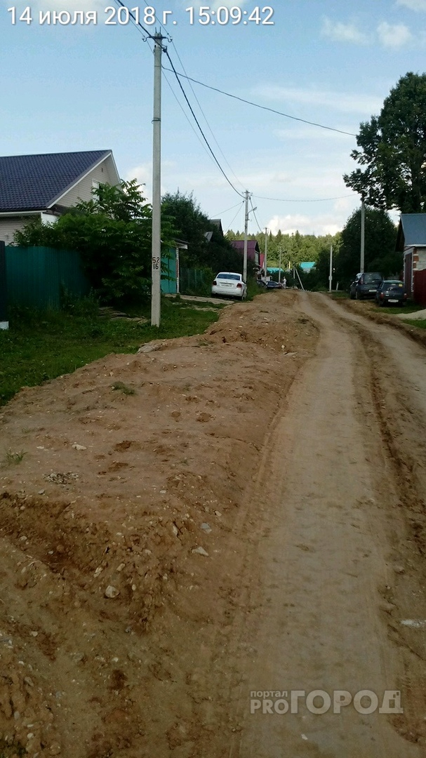 Все же раскопали: жители деревни в Марий Эл просят вернуть им дорогу