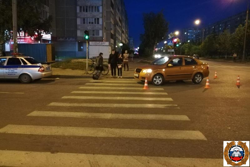 В Йошкар-Оле пешеход и велосипедист попали под колеса авто