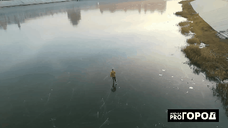 Бесстрашные йошкаролинцы продолжают выходить на опасный лед