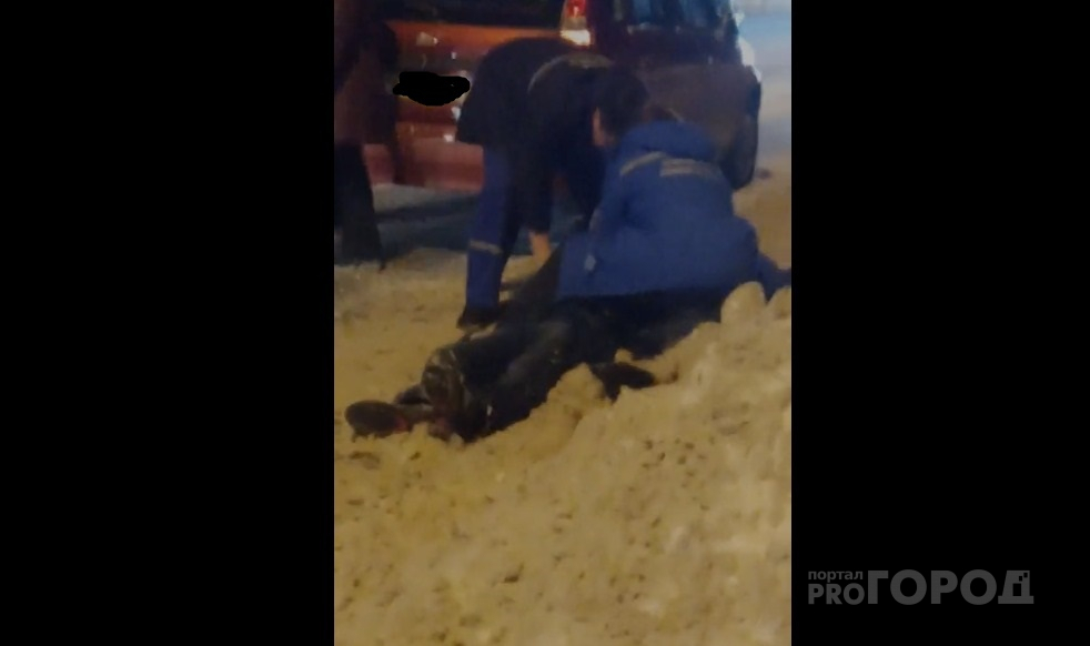 Появилось видео с места, где сбили пешехода на «зебре» в Йошкар-Оле