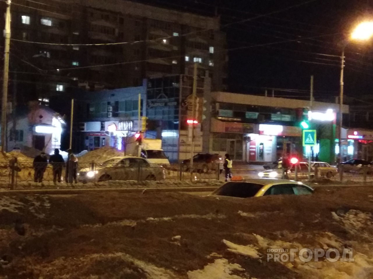 В Йошкар-Оле ночью иномарка сбила пешехода