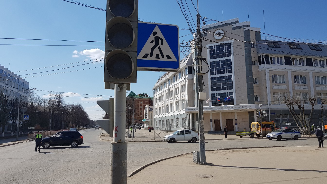 В центре Йошкар-Олы несколько дней не будет работать светофор