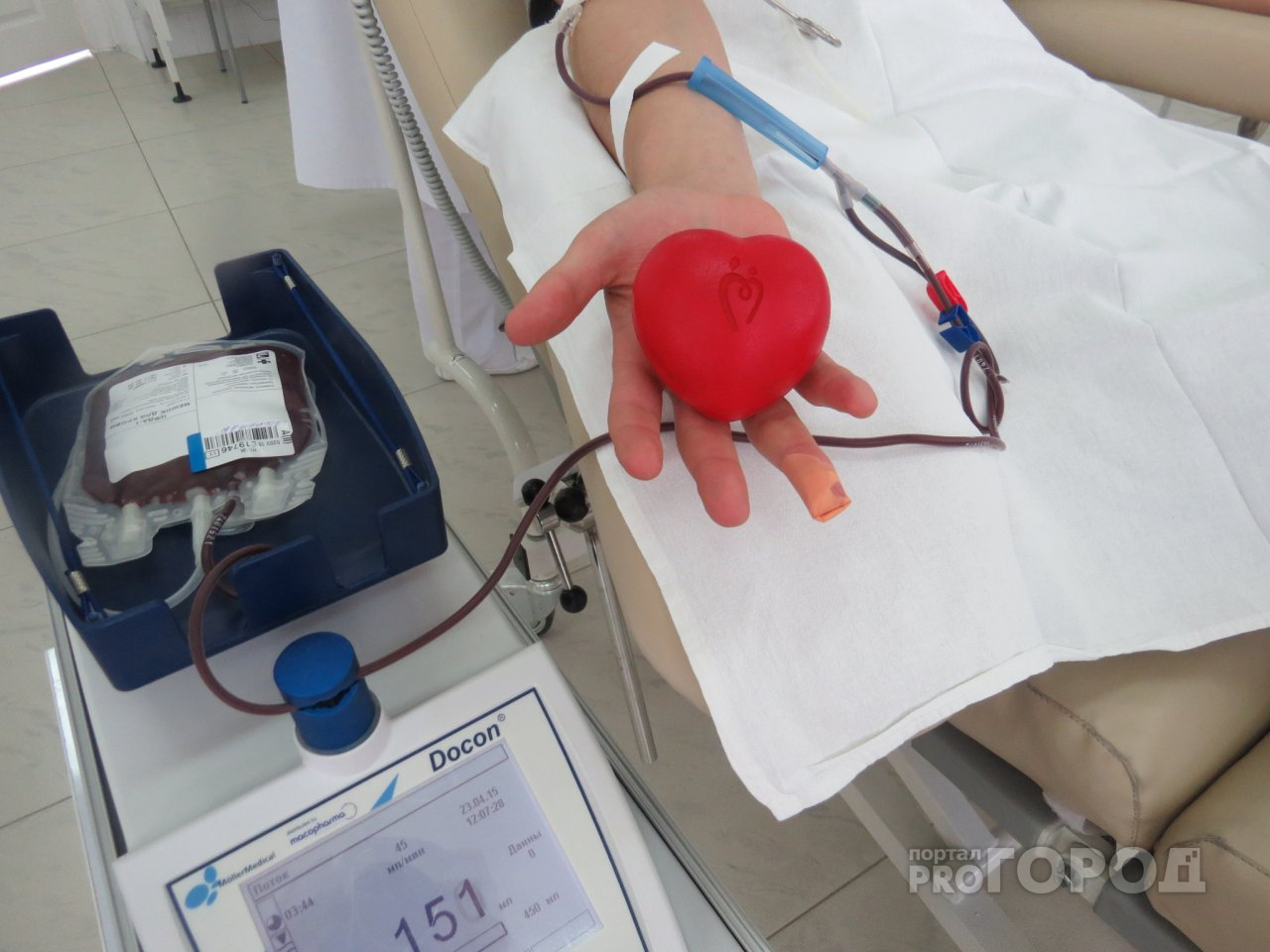 В станцию переливания крови нужны особенные йошкаролинцы