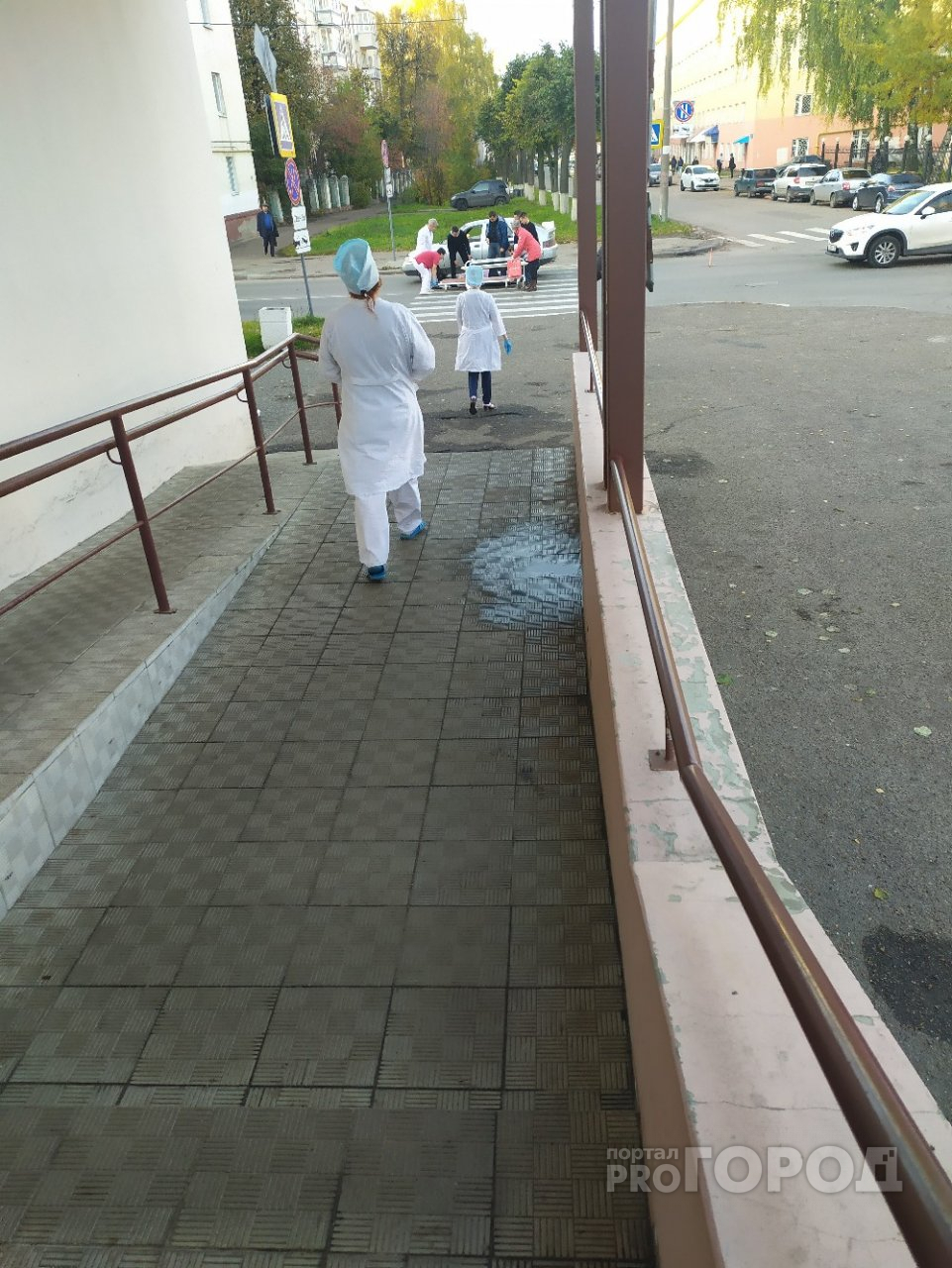 «Она почти не двигалась»: в Йошкар-Оле водитель легковушки наехал на пешехода