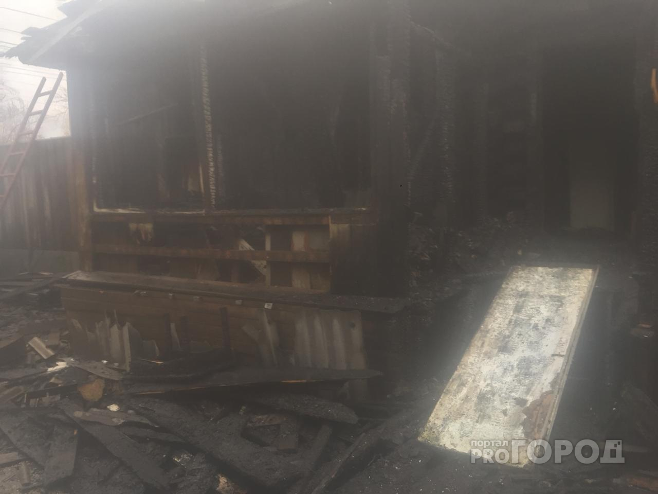 В Йошкар-Оле в страшном пожаре погиб мужчина
