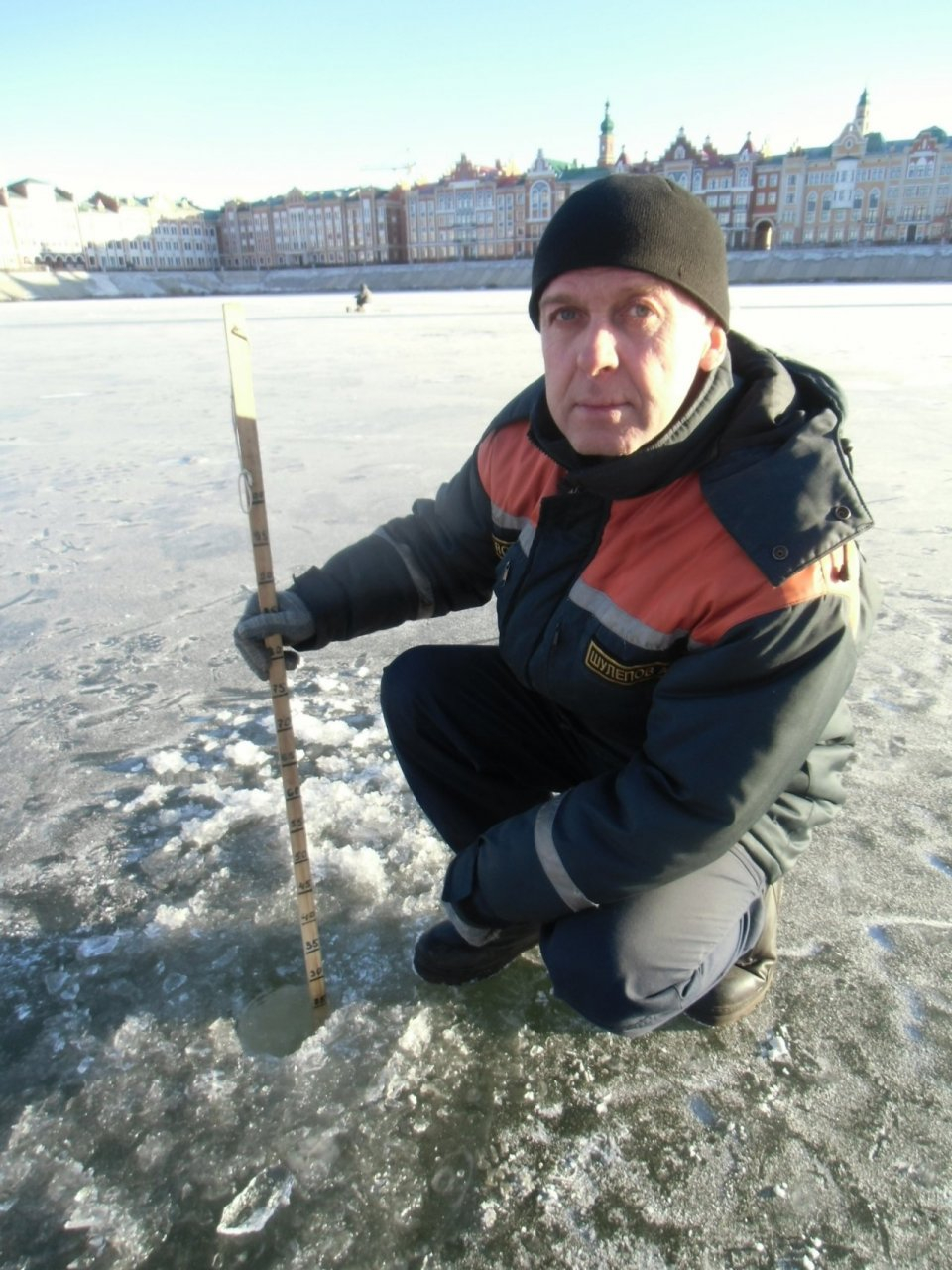 Появились трещины: известно, где на Малой Кокшаге в Йошкар-Оле опасно выходить на лед