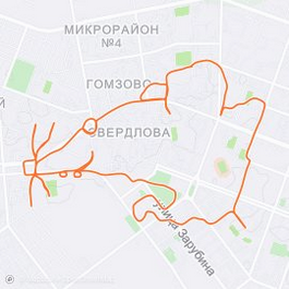 Strava art в Йошкар-Оле: бегуны «нарисуют» 20-километровую крысу