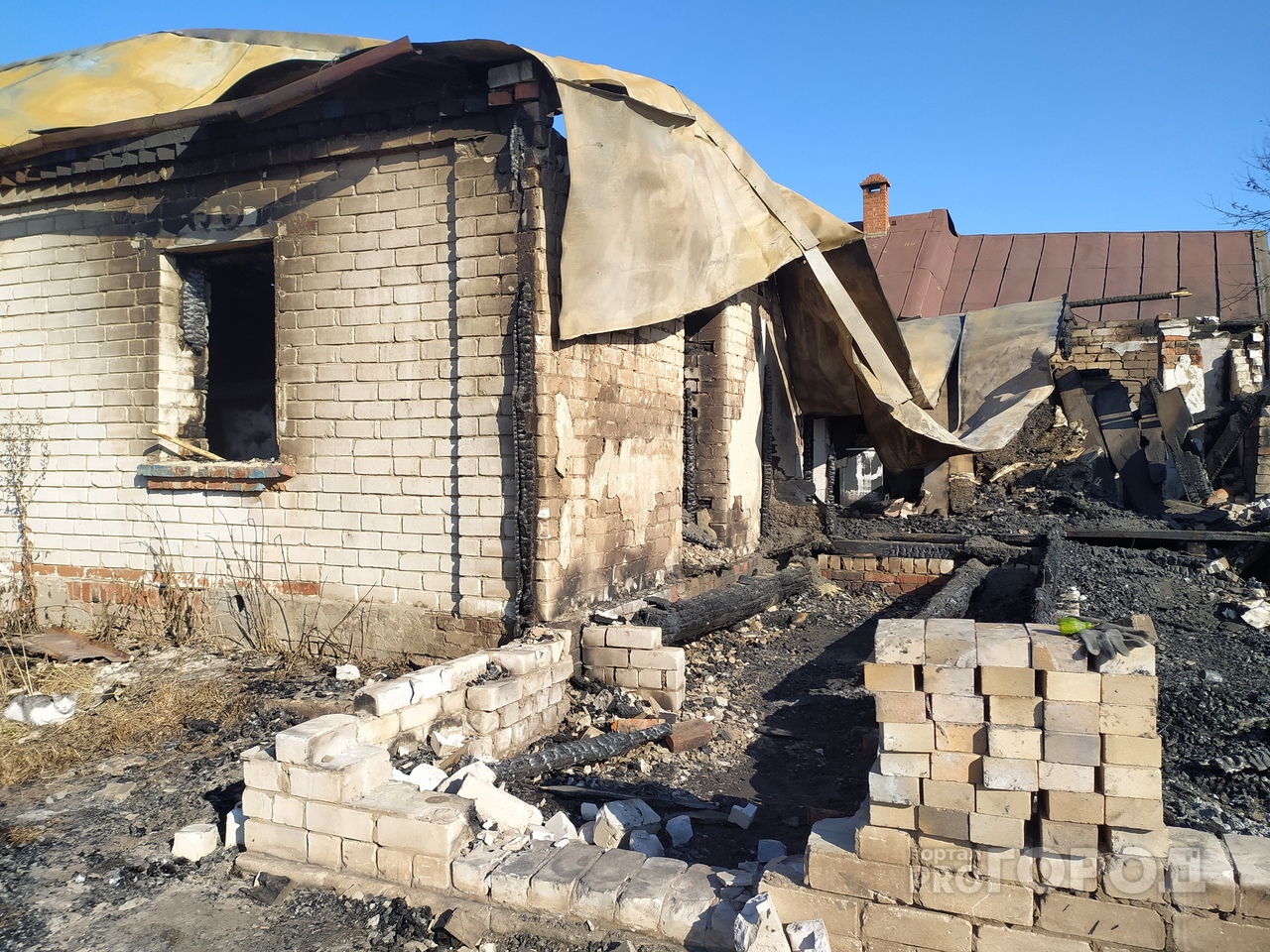 Пожар в Марий Эл оставил без дома мужчину