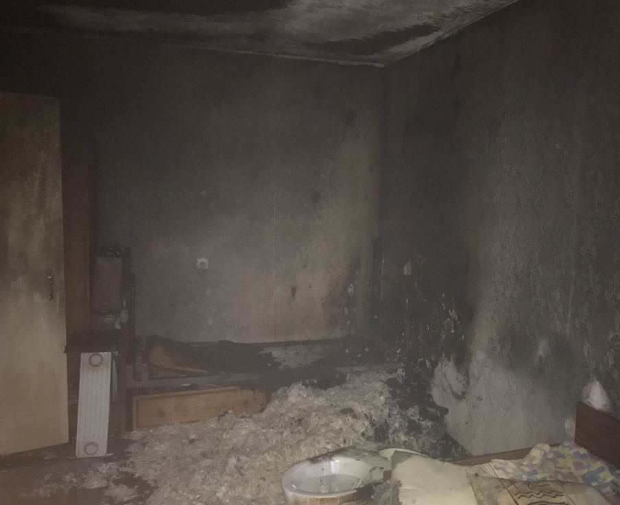 Пожарные спасли жителя Марий Эл из горящей квартиры