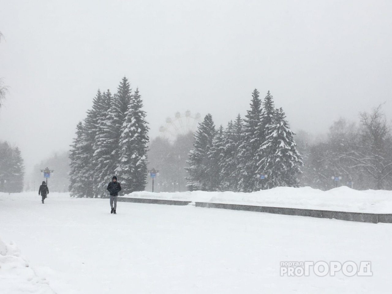 Экстремальная погода в Йошкар-Оле сменится на тепло и снежок