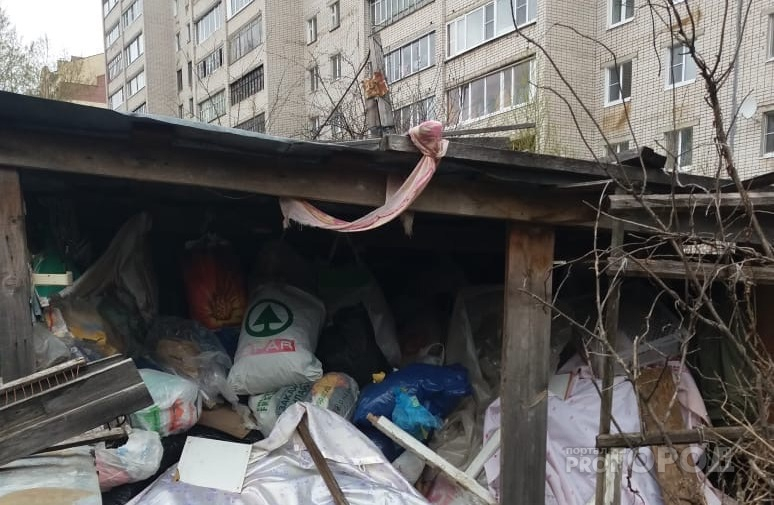 «Вонь стоит невыносимая»: йошкаролинка собирает в одном месте мусор со всех ближайших помоек