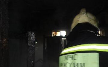В Йошкар-Оле на улице Гагарина случился пожар