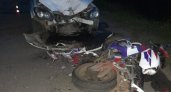 В Звениговском районе легковушка сбила мотоциклиста
