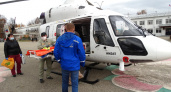 Мальчика с большим ожогом доставили Нижний Новгород на вертолете