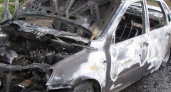 В Звениговском районе сгорел автомобиль
