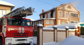 В Рождество житель Медведевского района погиб на пожаре в собственном доме