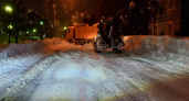 70 единиц техники круглосуточно убирают от снега улицы Йошкар-Олы