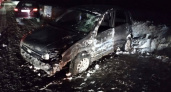 Два человека пострадали в тройном столкновении в Волжском районе