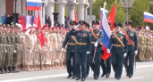 В Йошкар-Оле проходит торжественное шествие военнослужащих в честь 79-летия Победы