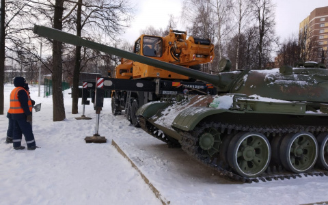Танк Т-55 примет участие в Параде Победы в Йошкар-Оле