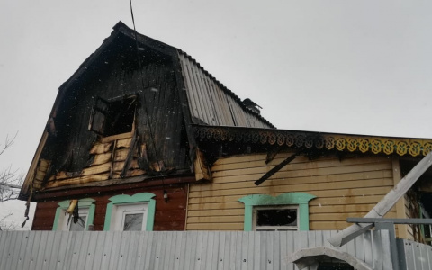 Обгорели руки и лицо: известны подробности пожара в Медведевском районе Марий Эл