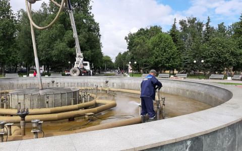 К празднованию Дня России в Йошкар-Оле запустят известный фонтан