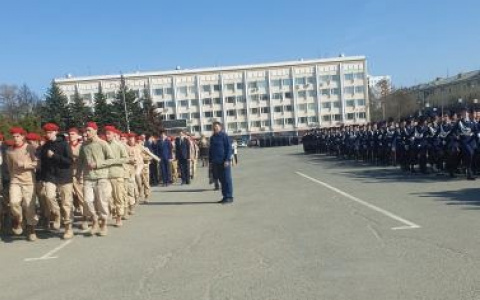 В Йошкар-Оле начались первые репетиции парада ко Дню Победы