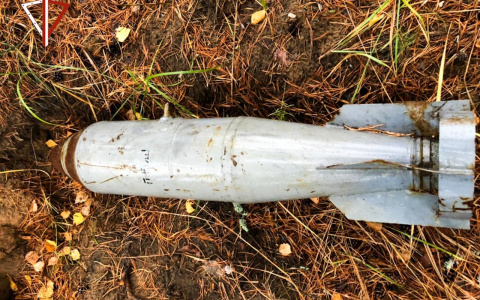 Специалисты исследовали штурмовую авиационную бомбу, найденную в Звениговском районе